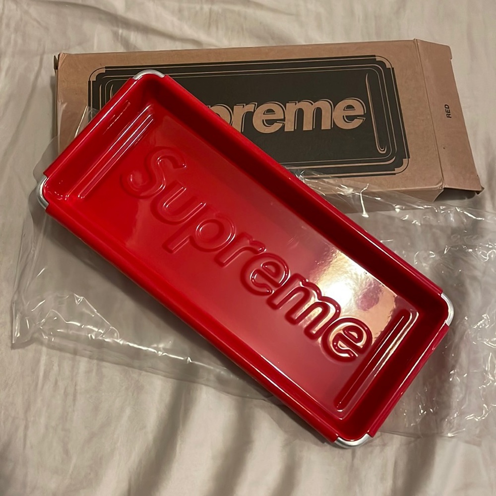 Authentic Supreme metal tray